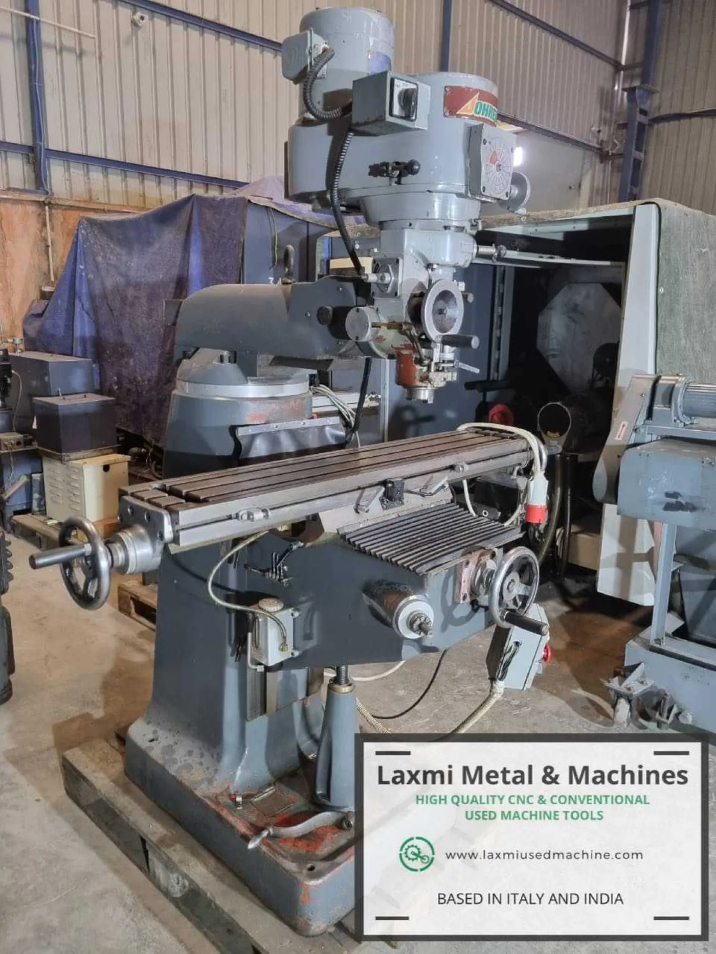 MNTR MILLING MACHINE, JOHN FORD - 2VS - Laxmi Metal & Machines, Rohtak - 3