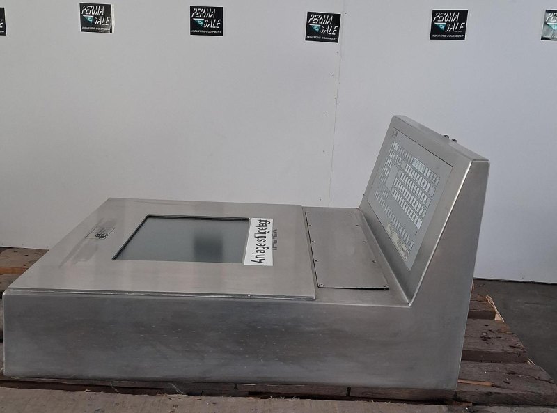 EX-TEC Edelstahl-Bedienpanel mit integriertem TFT-Display