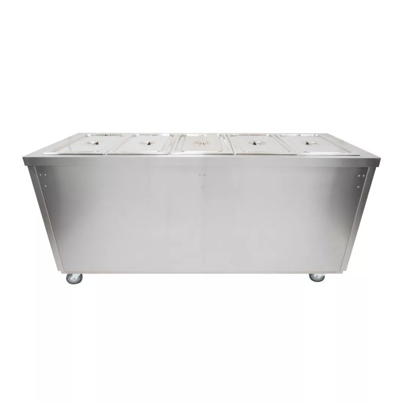 Parry Bain Marie Topped Mobile Hot Cupboard HOT18BM - islandcatering