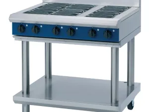 Blue Seal Evolution Cooktop 6 Element Electric on Stand 900mm E516D-LS - islandcatering