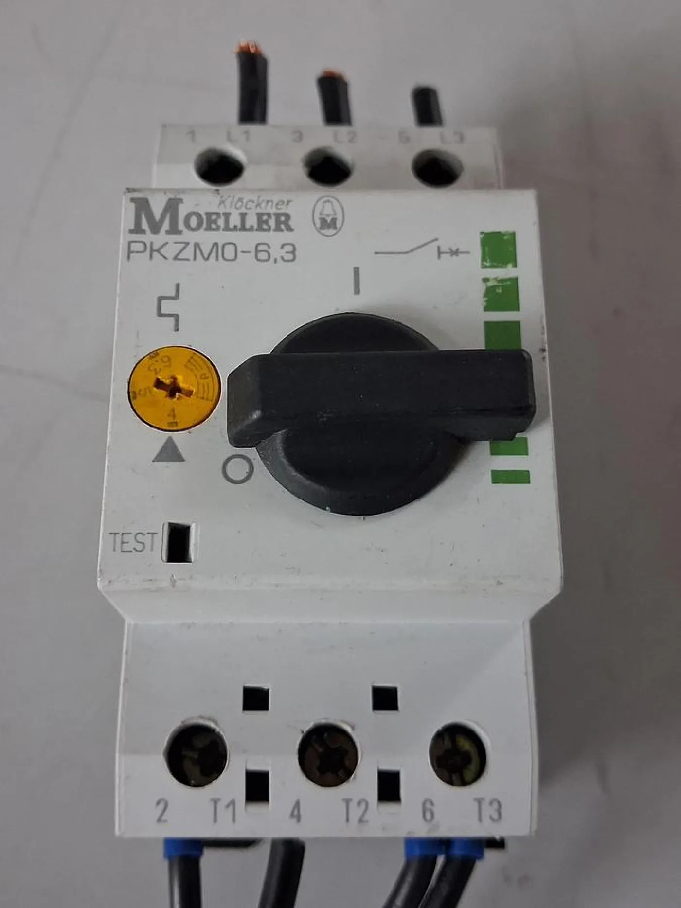 Moeller PKZM0-6,3 Motorschutzschalter - 1