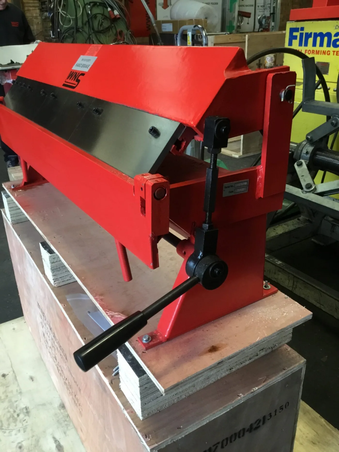 WNS Box & Pan Folder 915mm x 1.0mm - WNS - W. Neal Services Ltd - 2