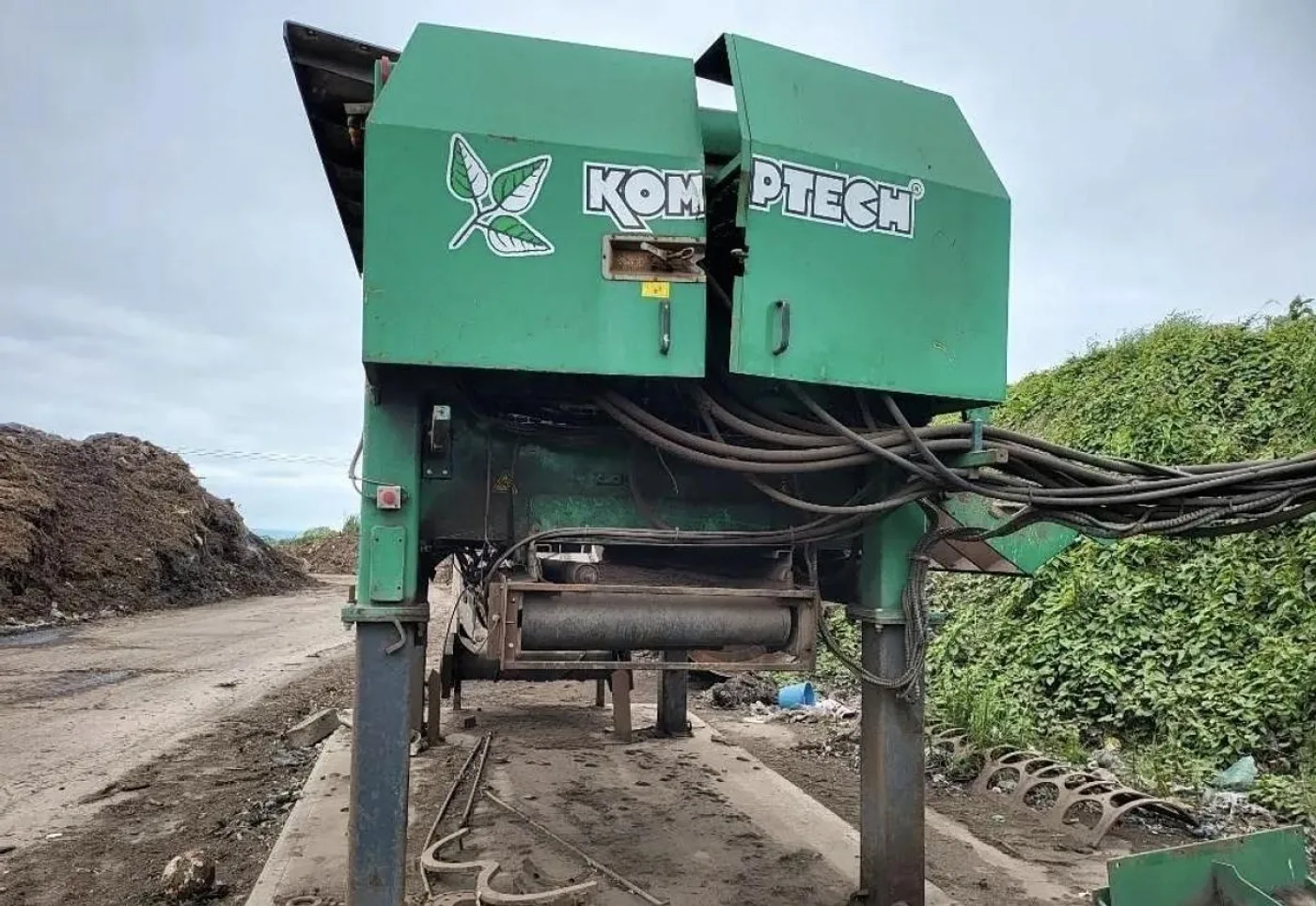 Komptech Crambo 6000 Shredder Parts (Shafts, Baskets, Remote Etc) - 4