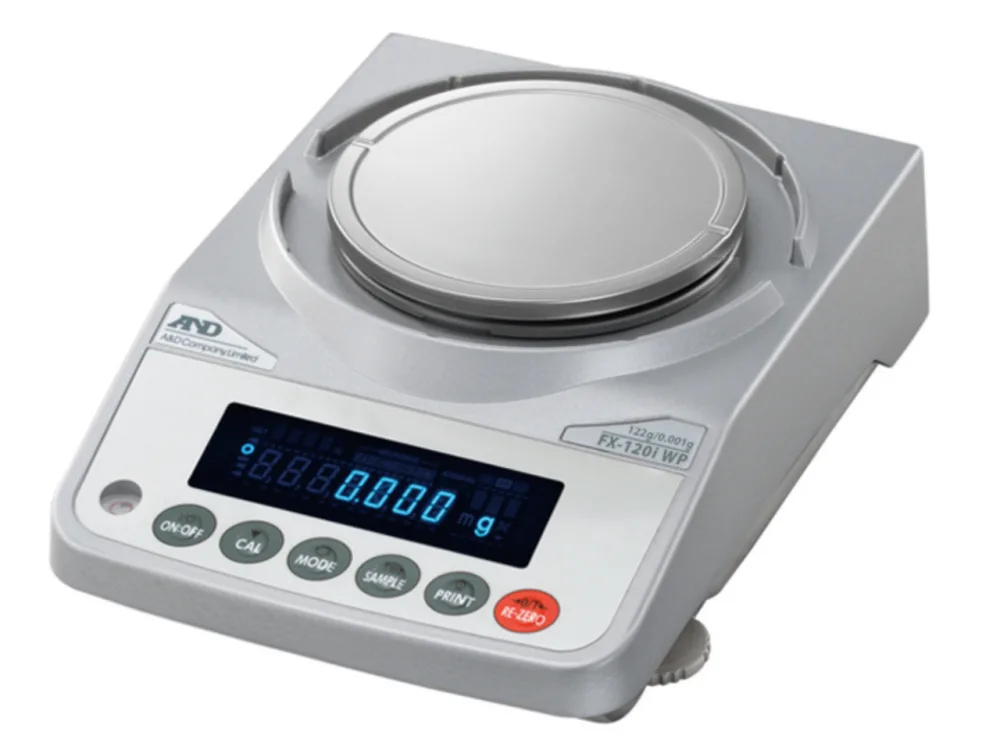 A&D FX-120iWP Precision 3-Place Balance