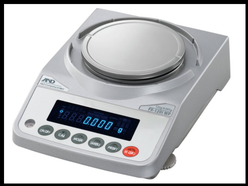 A&D FX-120iWP Precision 3-Place Balance
