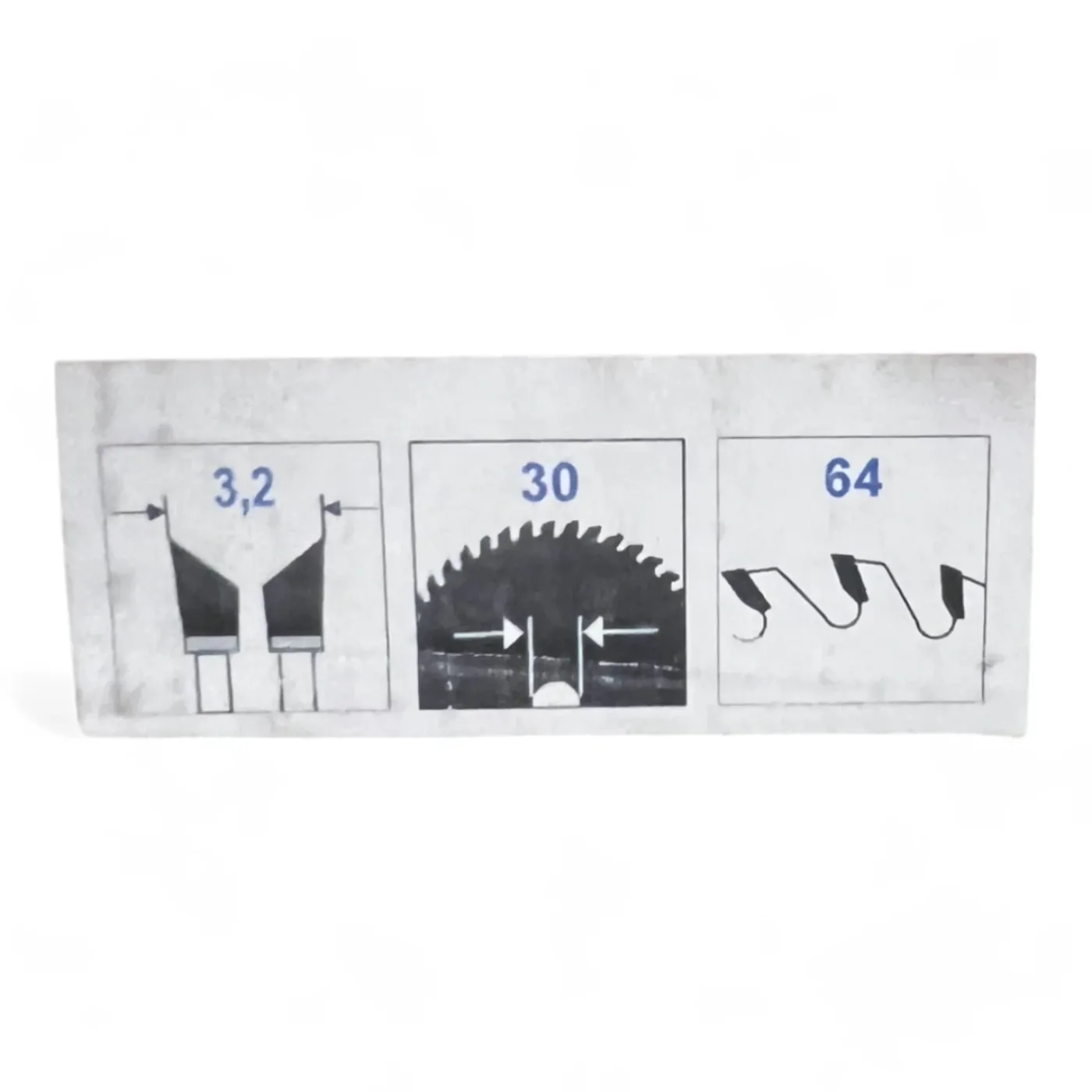 UNIMERCO HM Sägeblatt D=200x3,2/2,2x30 Z64 Art.-Nr. SP-2220010 - 7