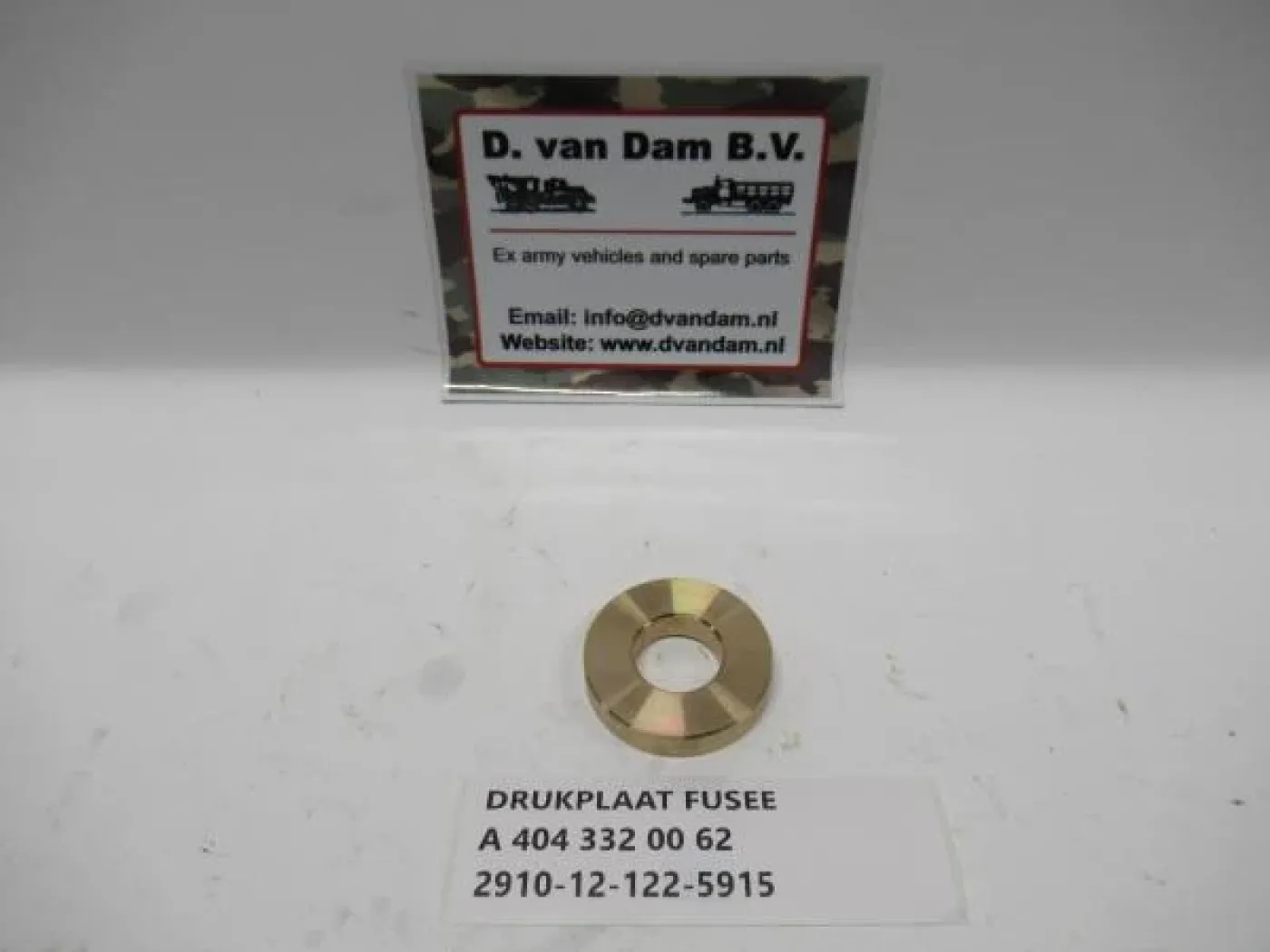 Drukplaat fusee - 1