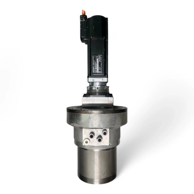 INDRAMAT MKD041B-144-KG0-KN Servomotor mit Alpha Getriebe TP 010-W2-31-C3I-015 – C-Achse für HOMAG mit Omlat Adaption