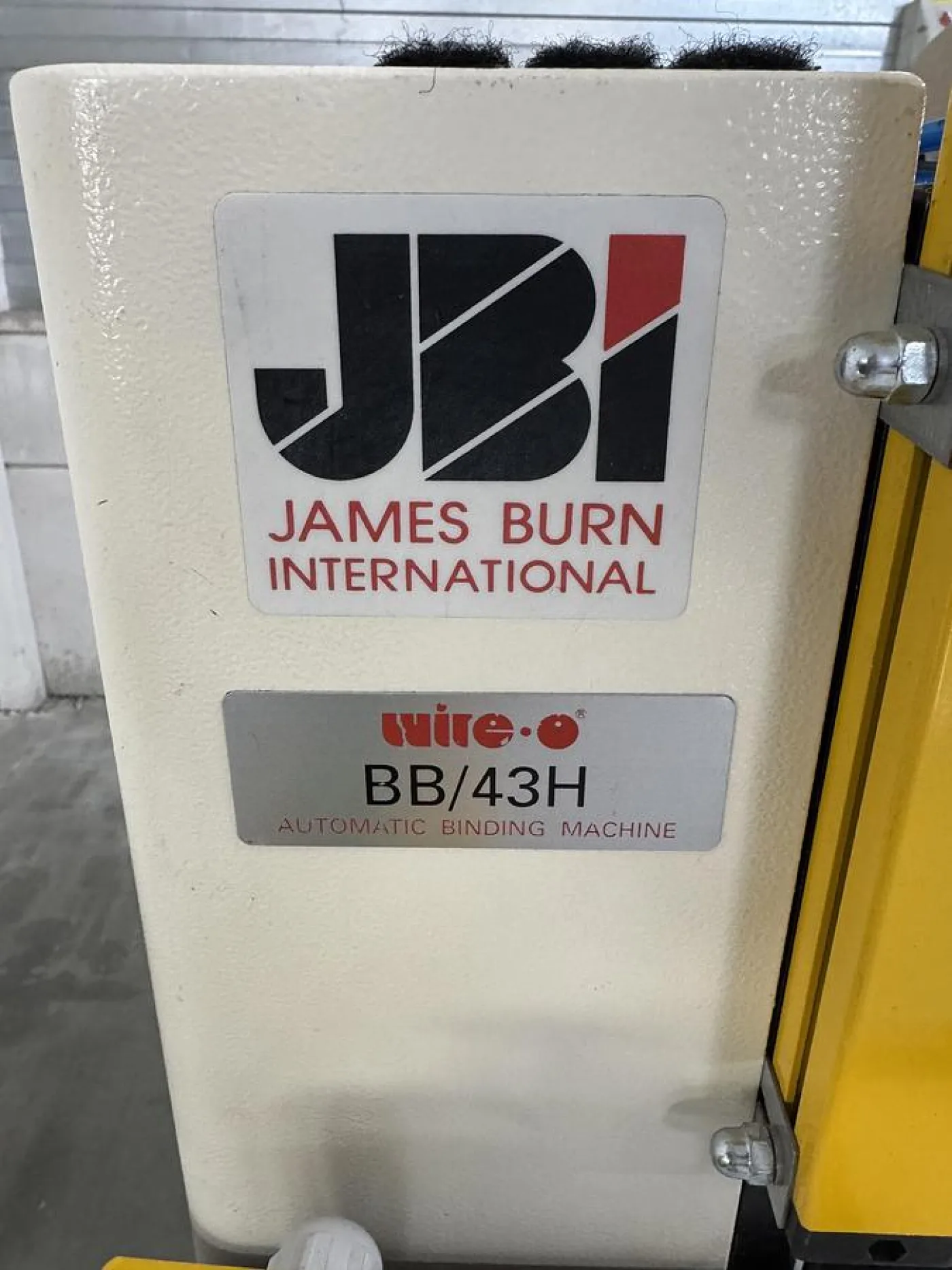 jBI BB43H Wire-O® binding machine - 4