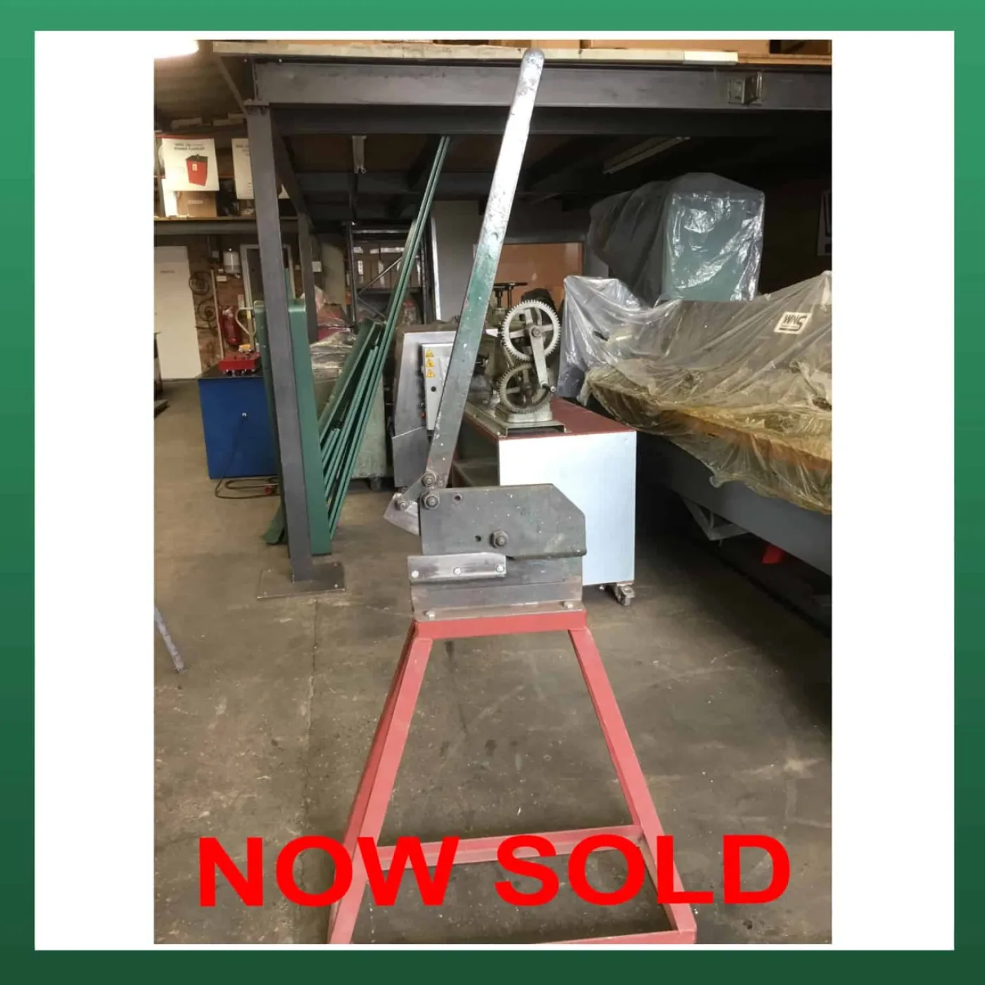Lever Cropper / Shear - WNS - W. Neal Services Ltd - 1