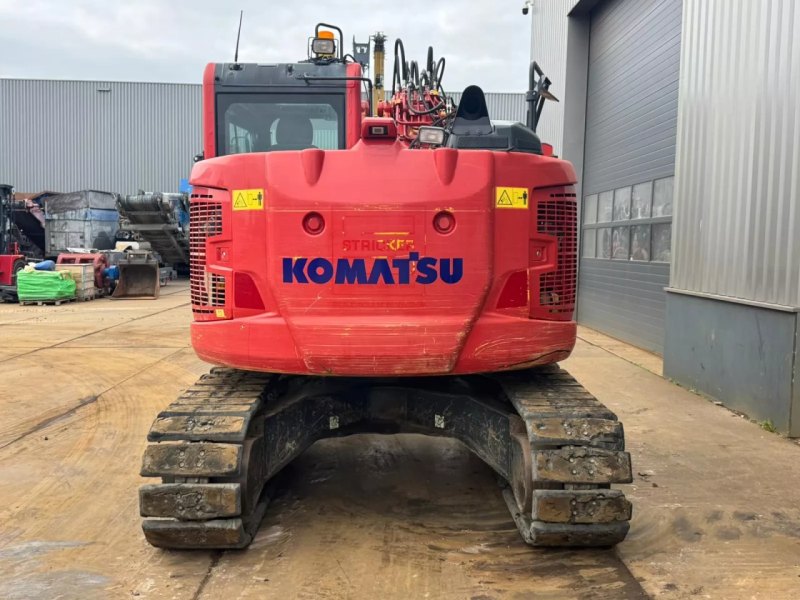 Komatsu PC138US – Tripple boom + blade