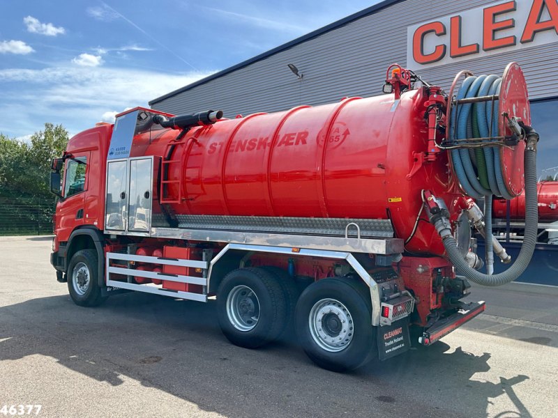 Scania P 450 XT 6x4 Euro 6 Kaiser 15m³ Vacuum/Saug