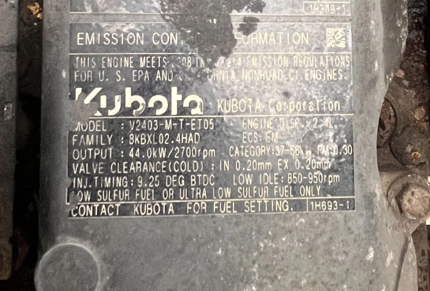 Kubota V2403-M-T-ET05 - 3