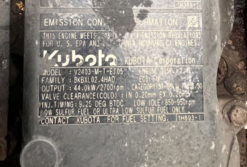 Kubota V2403-M-T-ET05