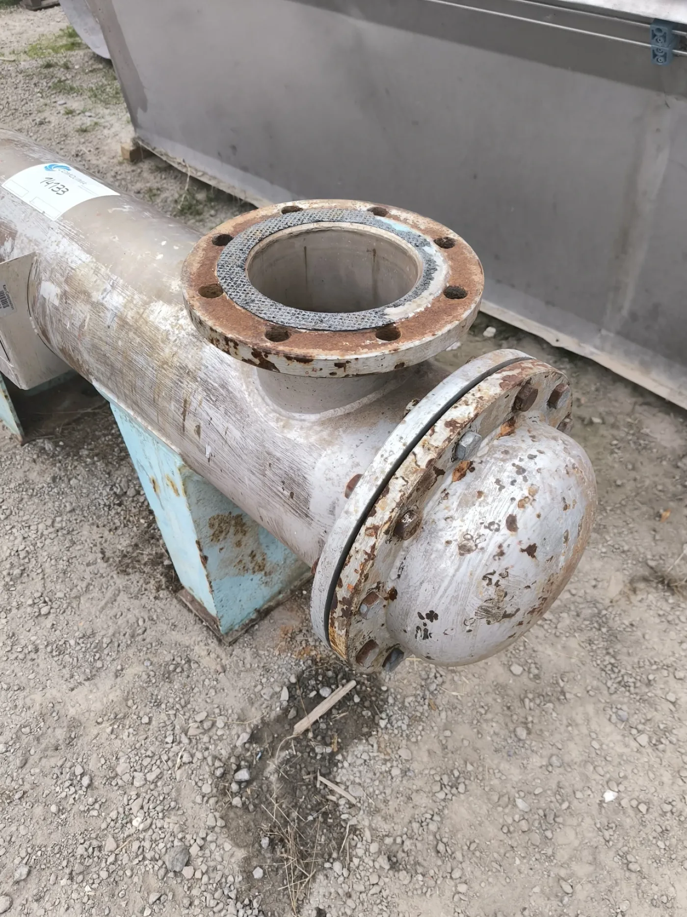 TUBULAR HEAT EXCHANGER STAINLESS STEEL 2.2 M² AGUILAR Y SALAS - 4