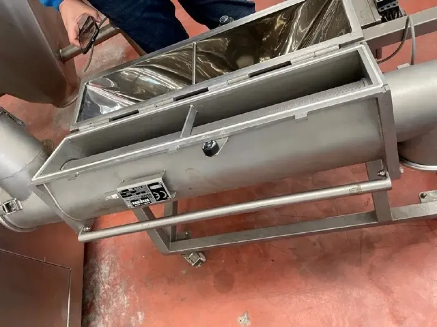 USED CERAM TS 4 STAINLESS STEEL CENTRIFUGAL SIEVER - 5