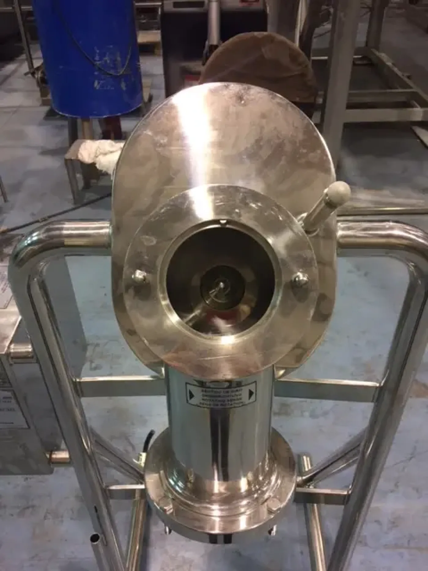 USED LABORTECNIC TR-80 STAINLESS STEEL SIEVER MACHINE - 7