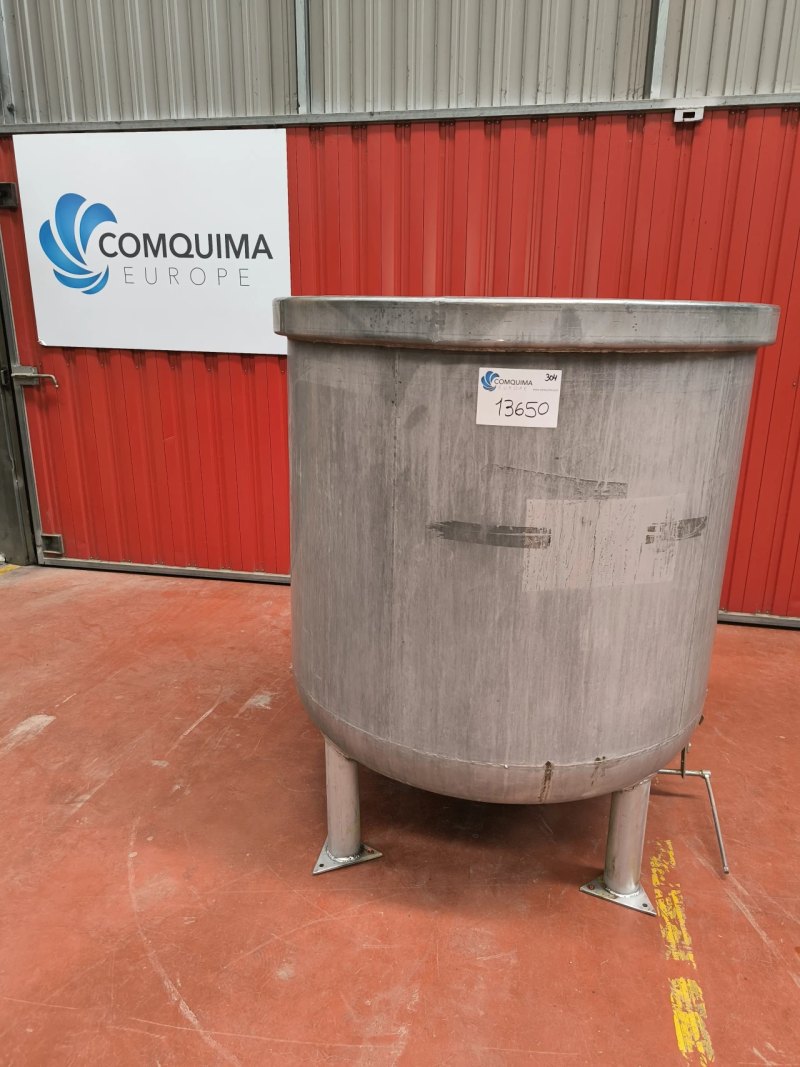 VERTICAL TANK 1000 LITRES STAINLESS STEEL 304