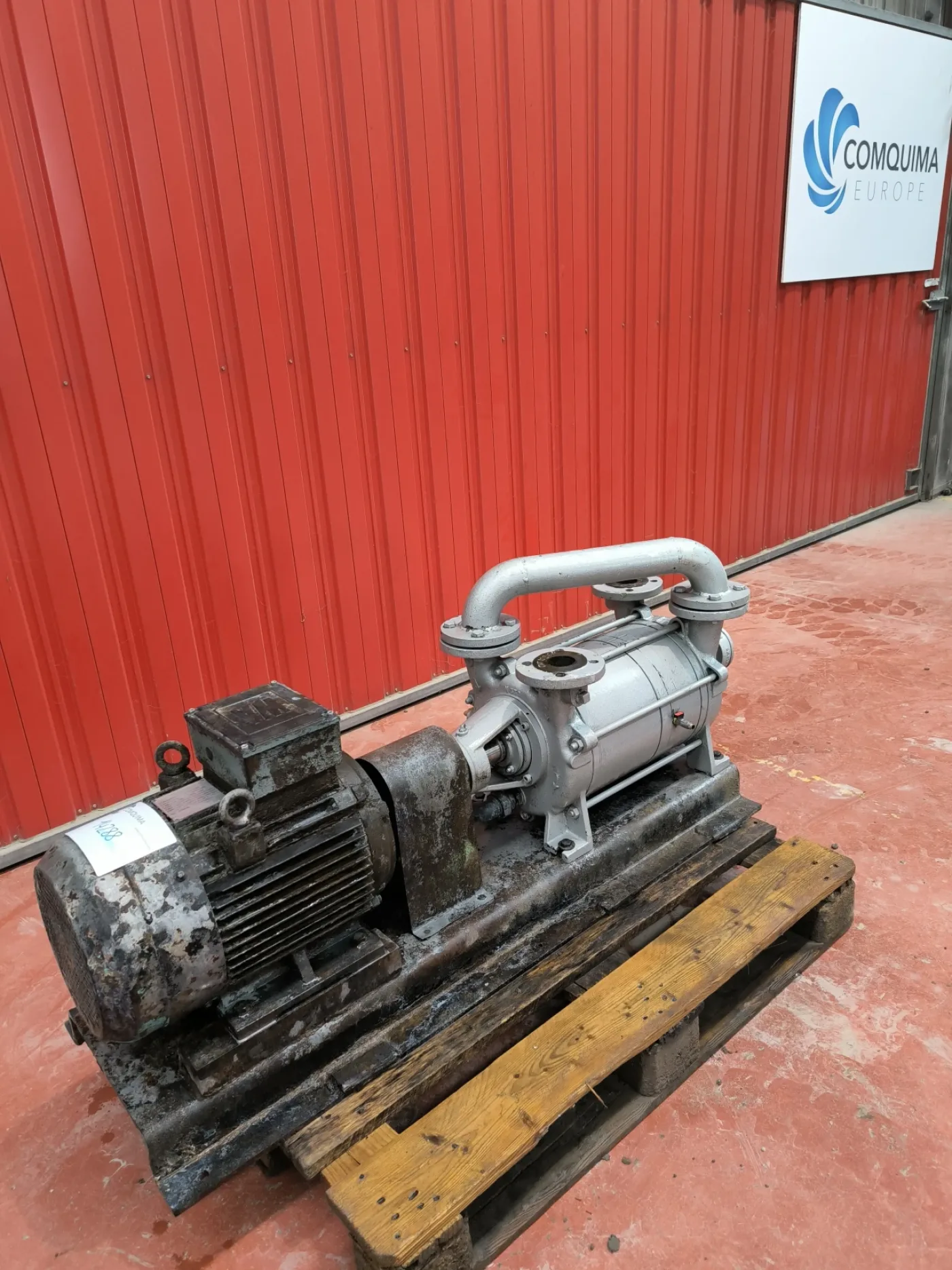 LIQUID RING VACUUM PUMP MECANICA PRIM V.330.208.M 410 m3/h 11 kW - 2