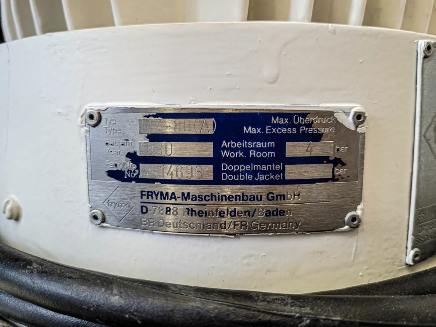 Fryma MZ-80 A - Colloid mill - 3