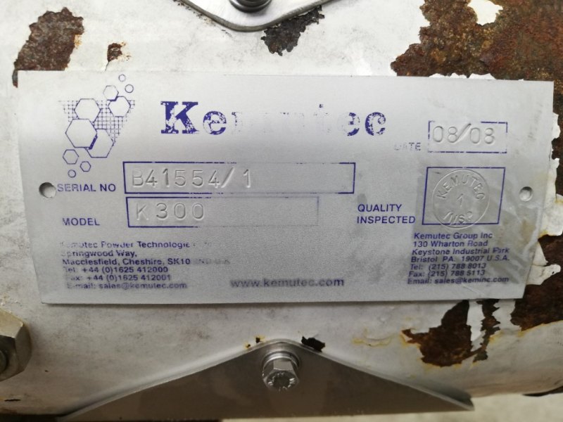 Kek Kemutec K300 - Rotating sieve