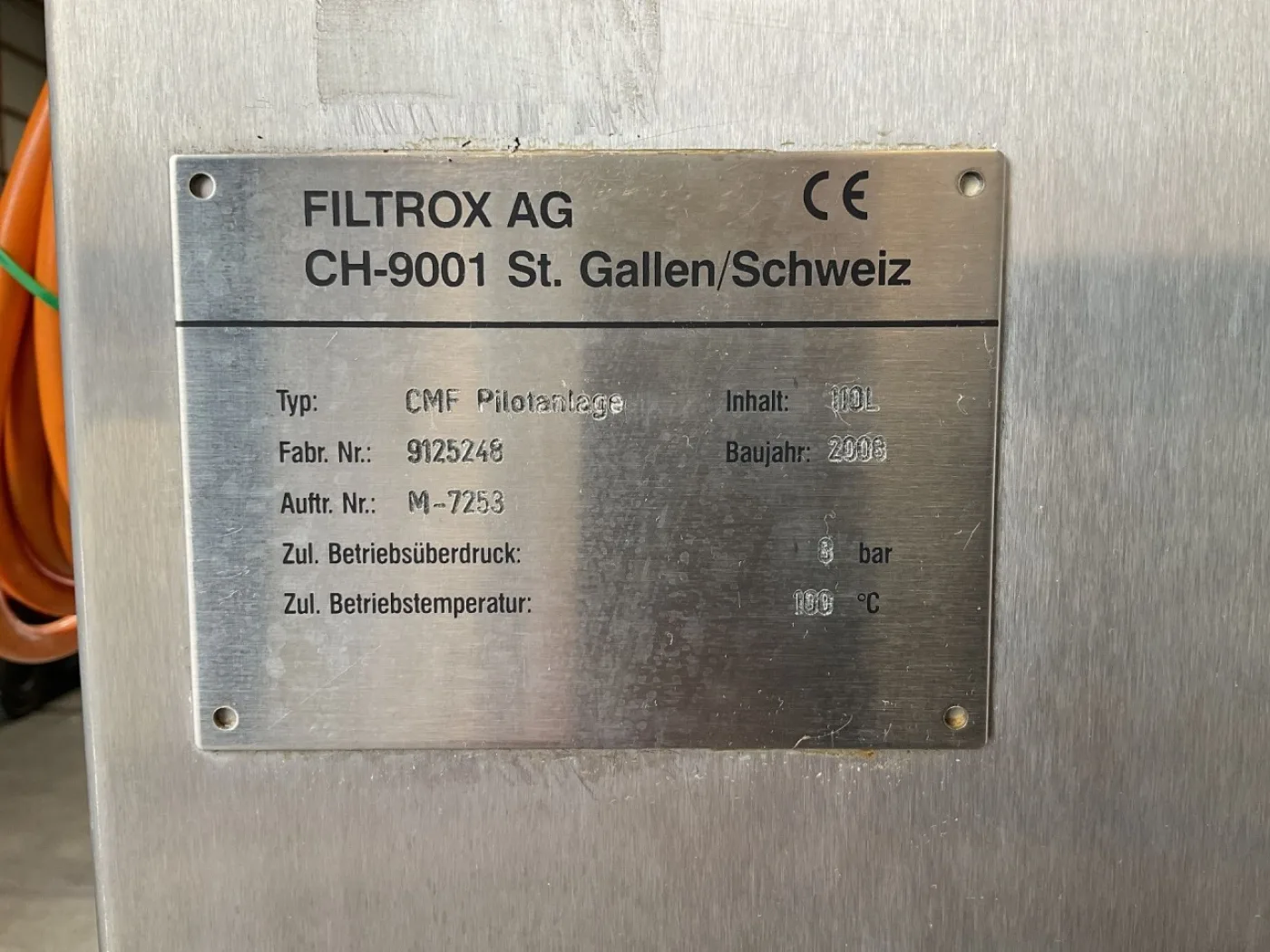 Filtrox AG CMF Pilotanlage (membrane filter) - Miscellaneous filter - 1