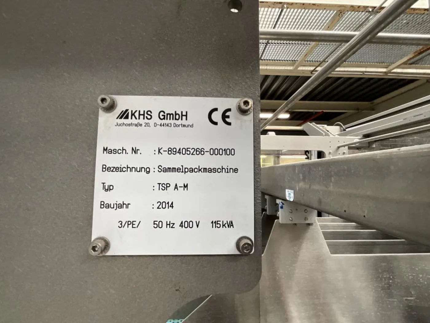 2014 KHS KHS TSP A-M Tray Packer and Shrink Wrapper - Line 1 - 5