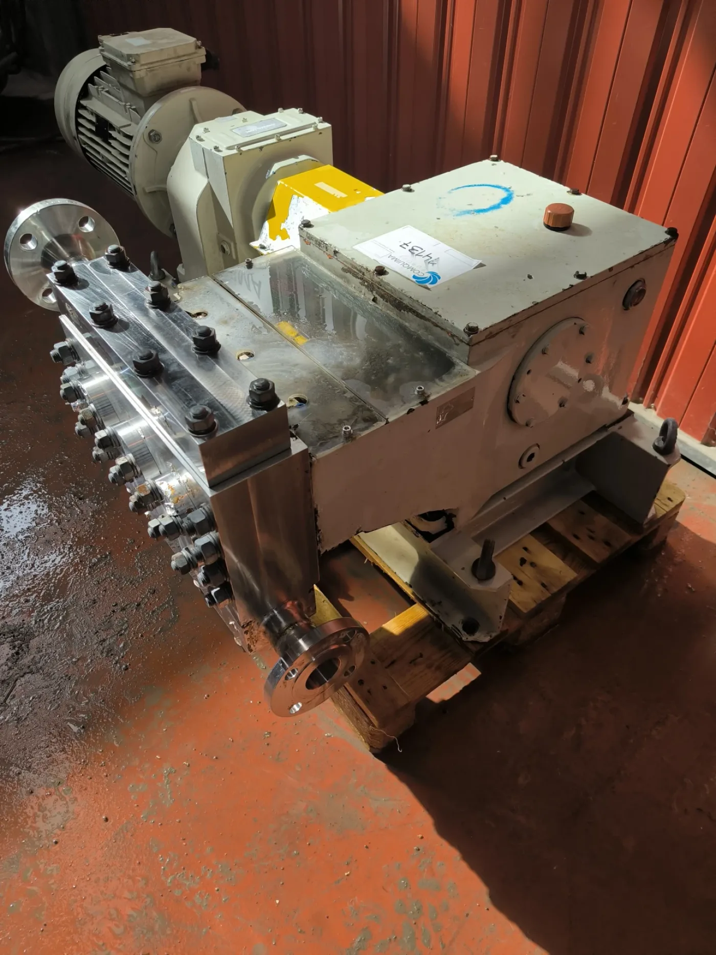 TRIPLEX PLUNGER PUMP SEKO 3C55 – 8 M³/H - 4