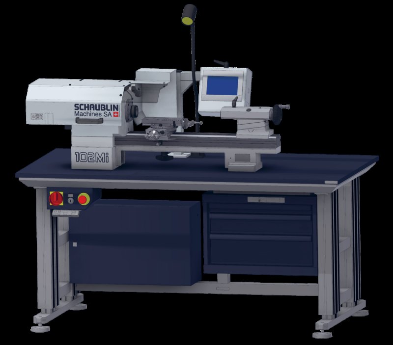 HOCHPRAEZISIONS-DREHMASCHINE “SCHAUBLIN” 102MiCFW20 WERKBANK