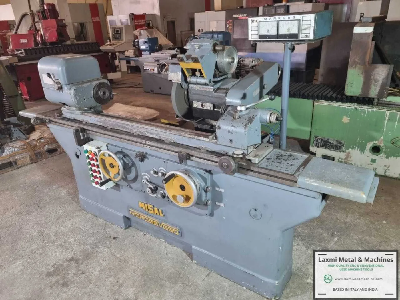 CYLINDRICAL GRINDER, MISAL - HIDROSEVESO 1000 - Laxmi Metal & Machines, Rohtak - 3