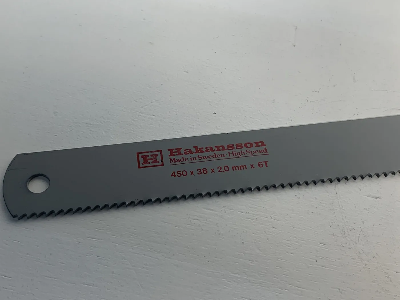 LAME DE SCIE “HAKANSSON” TYPE 450x38x2,0 6 dents - 1