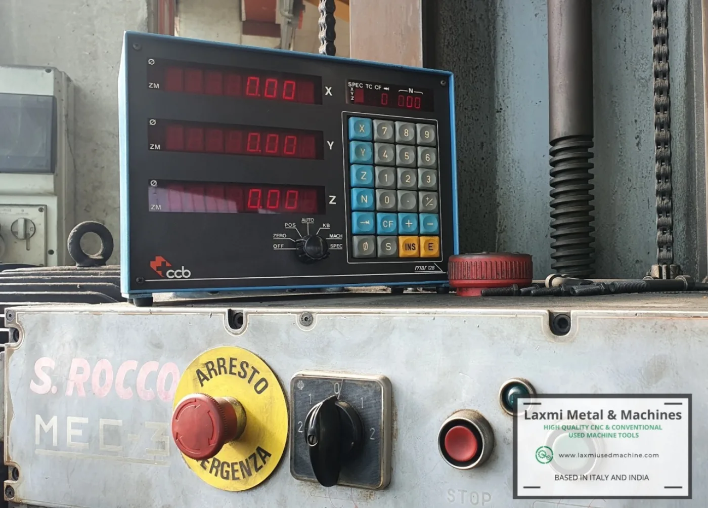 HORIZONTAL BORING MACHINE, SAN ROCCO - MEC 3 - Laxmi Metal & Machines, Rohtak - 2