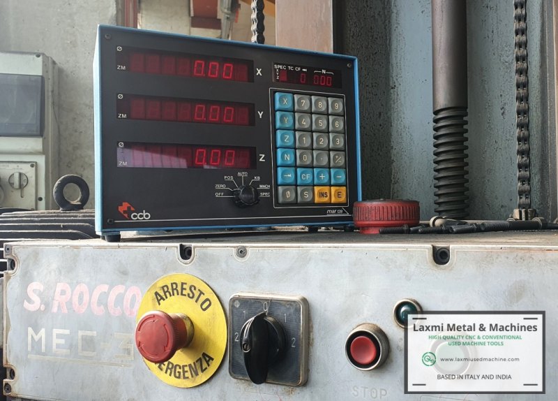 HORIZONTAL BORING MACHINE, SAN ROCCO - MEC 3 - Laxmi Metal & Machines, Rohtak