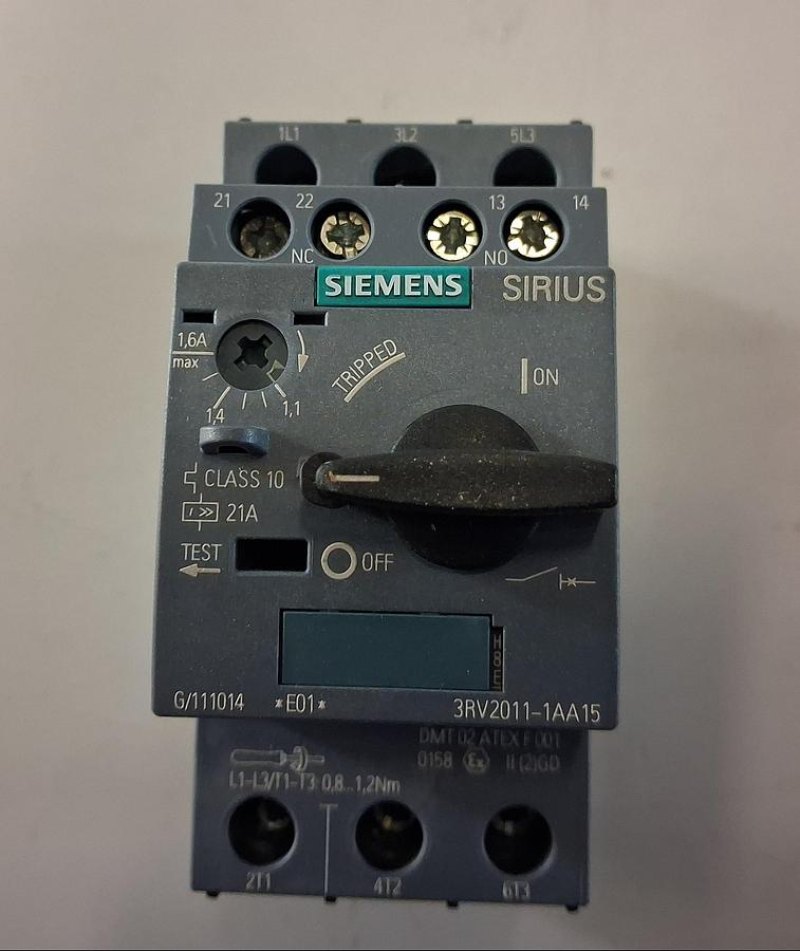 Siemens SIRIUS Motorschutzschalter 3RV2011-1AA15