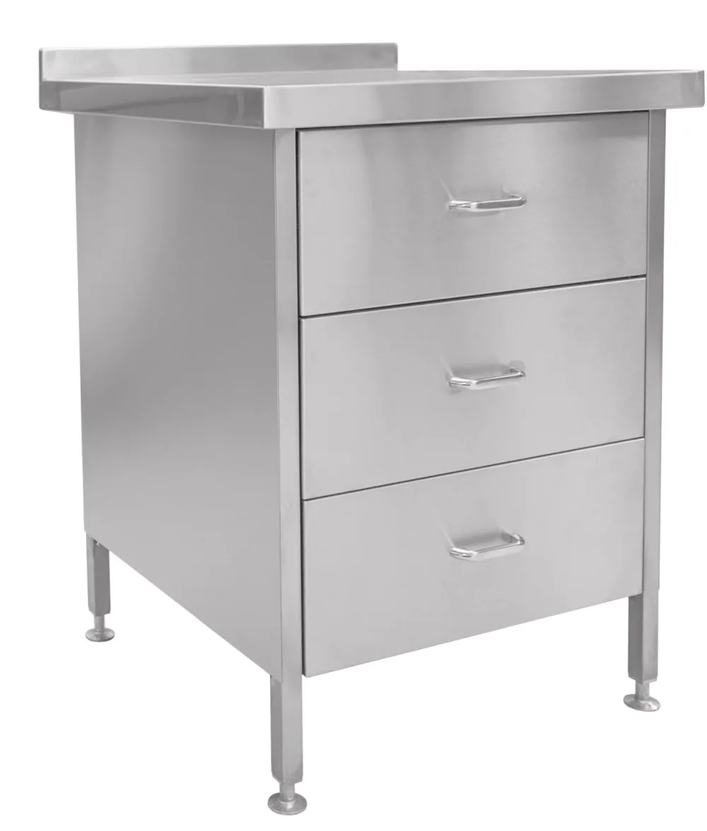 Parry S-Steel DRAWER3 700 x 600 x 900 unit. - islandcatering