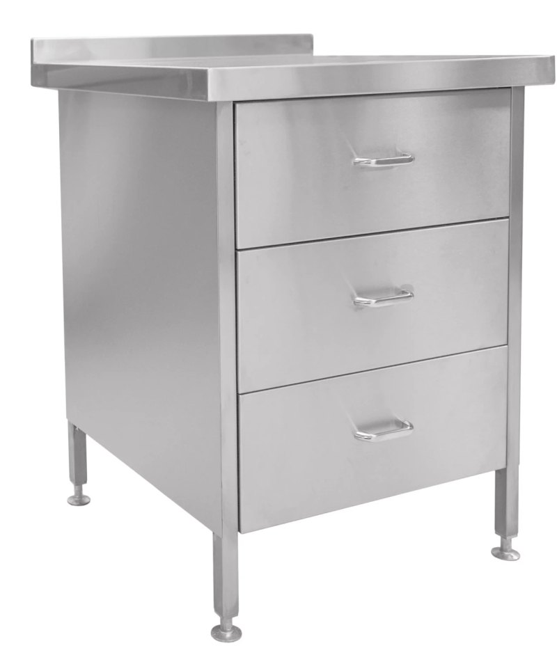 Parry S-Steel DRAWER3 700 x 600 x 900 unit. - islandcatering