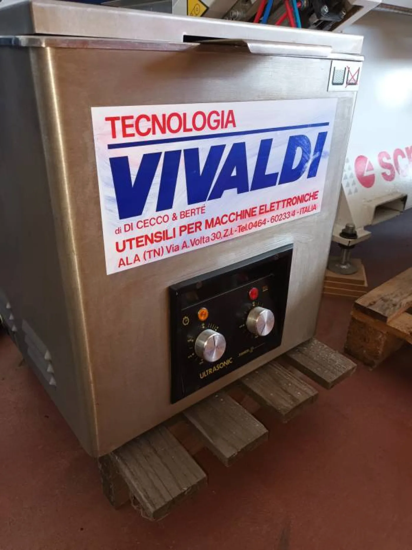 LAVATRICE PER FRESE AD ULTRASUONI VIVALDI MOD. ST30 - 1