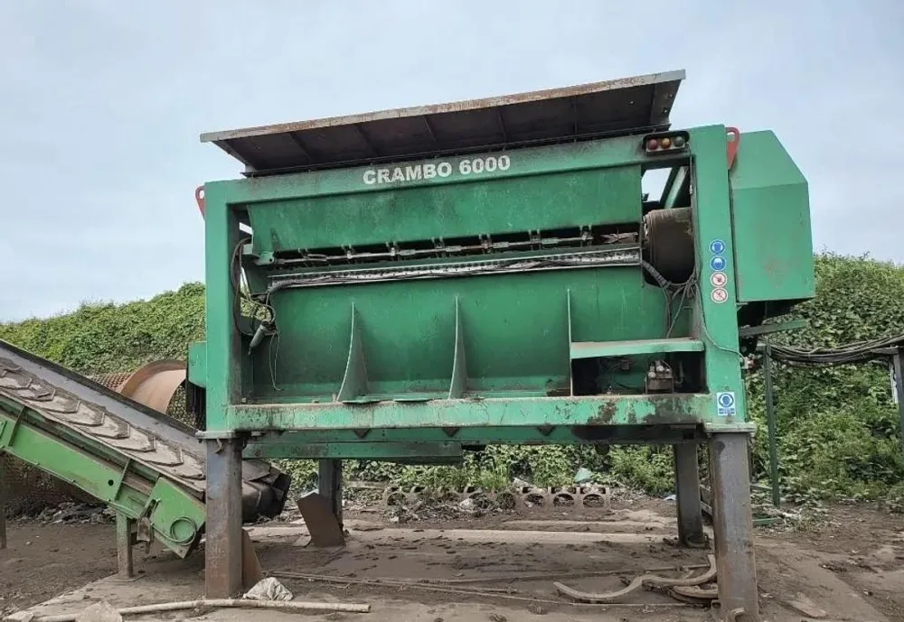 Komptech Crambo 6000 Shredder Parts (Shafts, Baskets, Remote Etc)