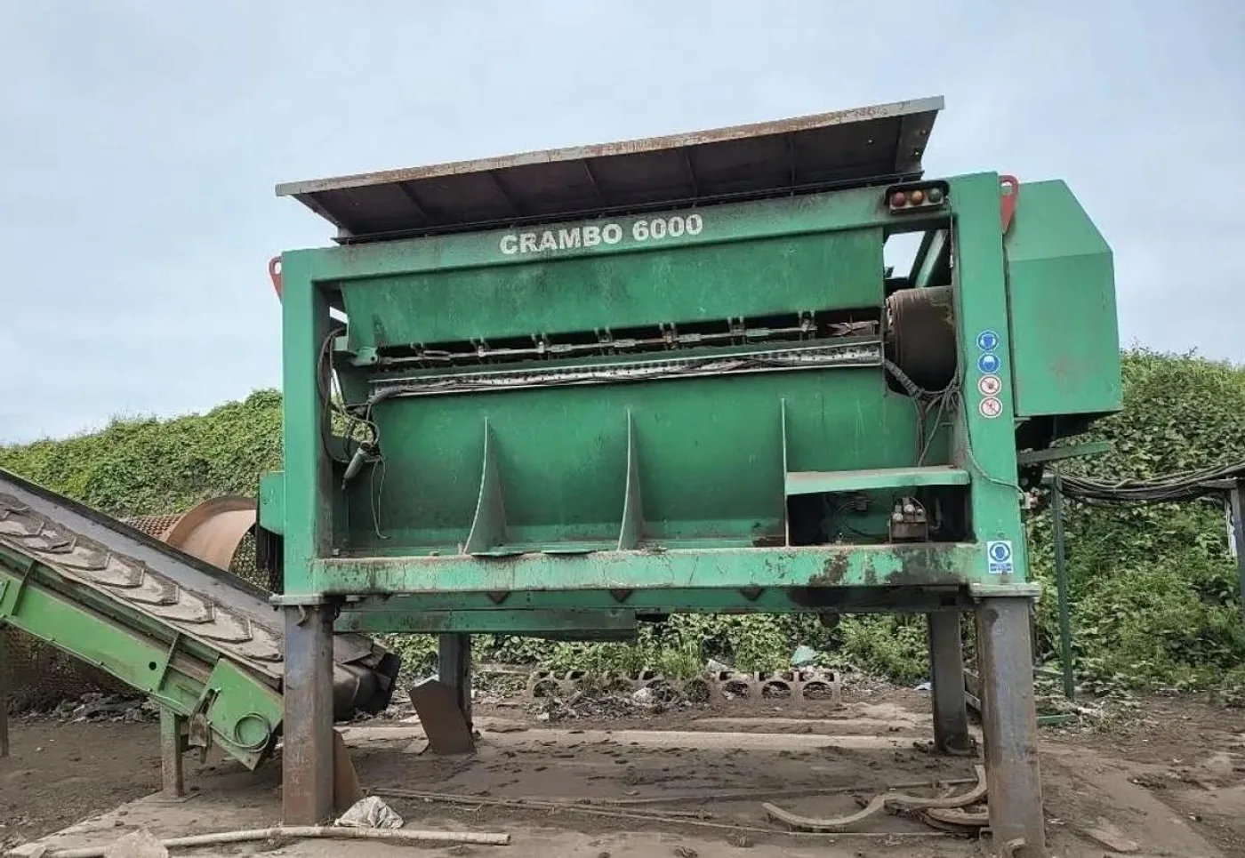 Komptech Crambo 6000 Shredder Parts (Shafts, Baskets, Remote Etc) - 1
