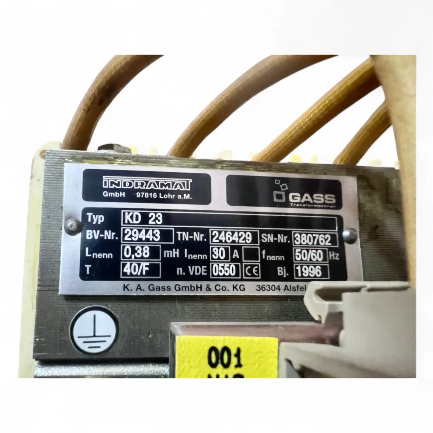 Indramat Netzdrossel KD 23 Art.-Nr. 29443 HOMAG BAZ BOF - 7