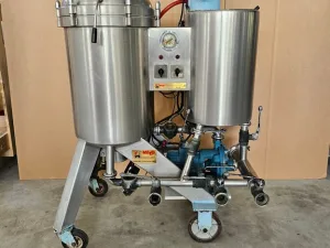 VELO BRAND KIESELGUHR STAINLESS STEEL FILTER, 4MQ OF FILTERING SURFACE, SECOND-HAND MACHINE