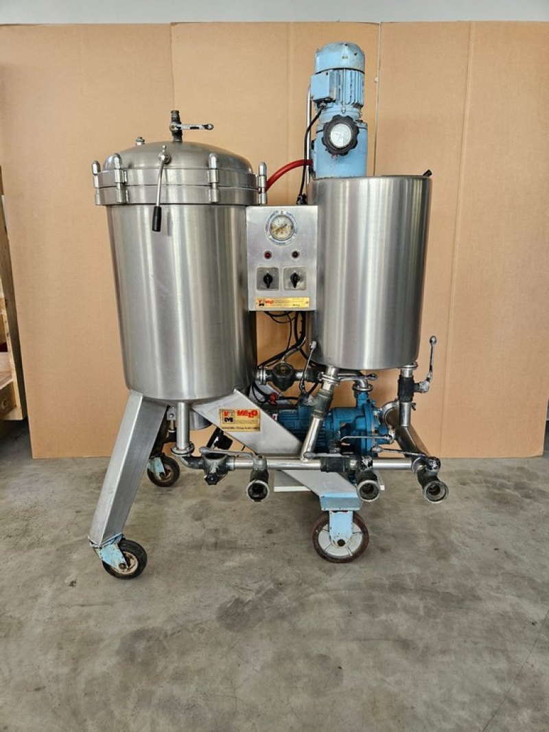 VELO BRAND KIESELGUHR STAINLESS STEEL FILTER, 4MQ OF FILTERING SURFACE, SECOND-HAND MACHINE