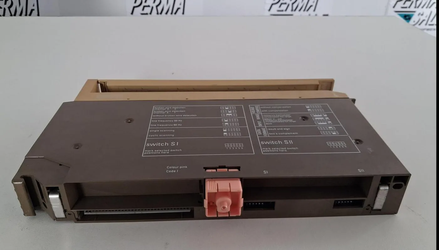 Siemens SIMATIC S5 6ES5 460-7LA13 Analogeingabemodul - 7