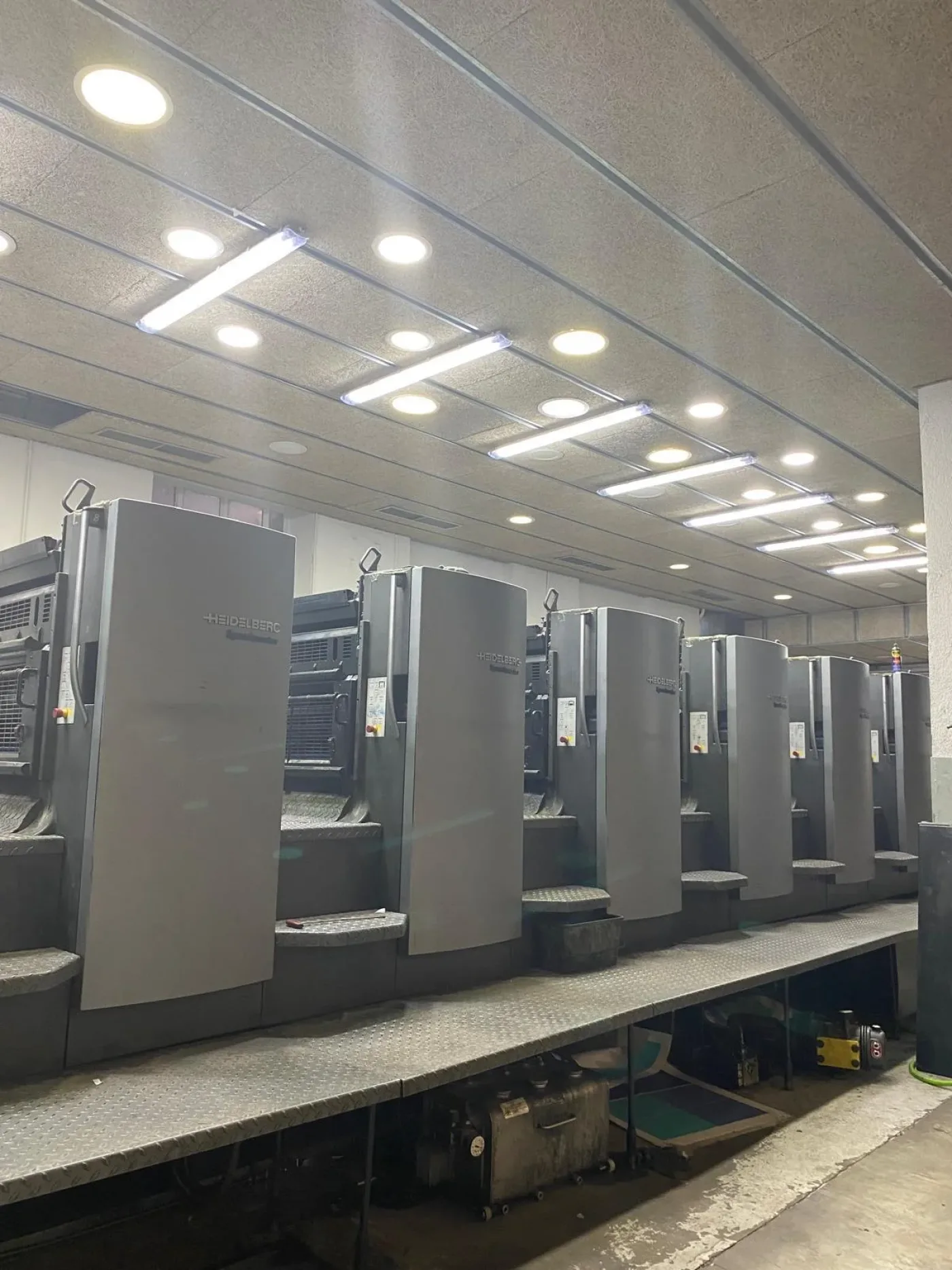 Heidelberg SM 102-10-P offset printing press - 2