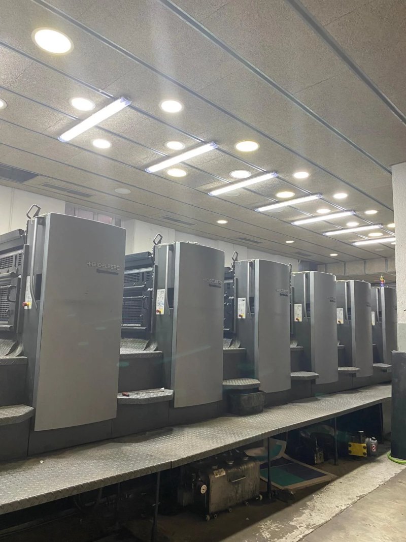 Heidelberg SM 102-10-P offset printing press