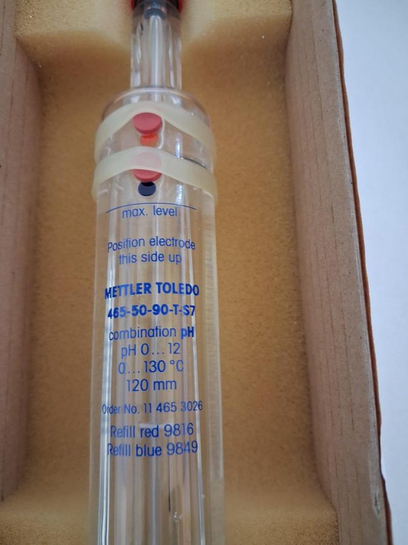Mettler Toledo 465-50-90-T-S7/120/9849 Combination pH Electrode