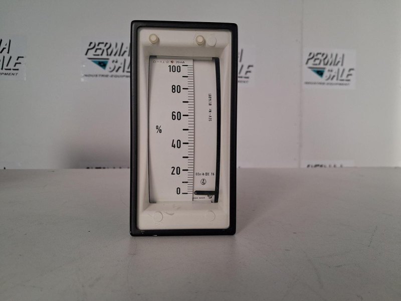 Camille Bauer Drehspulinstrument 0–20 mA 0–100 % Schalttafeleinbau