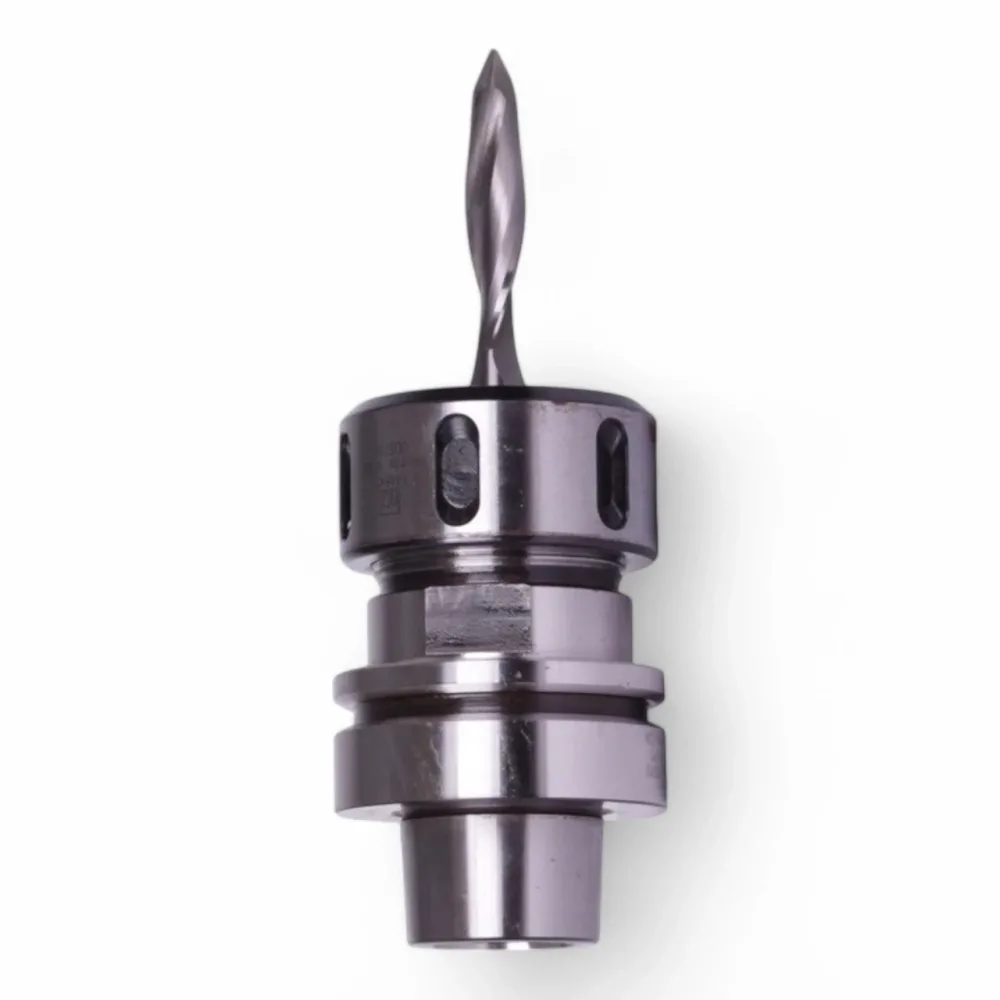 HSK 63 F Spannzangenfutter mit VHM Schaftfräser 69 x 11