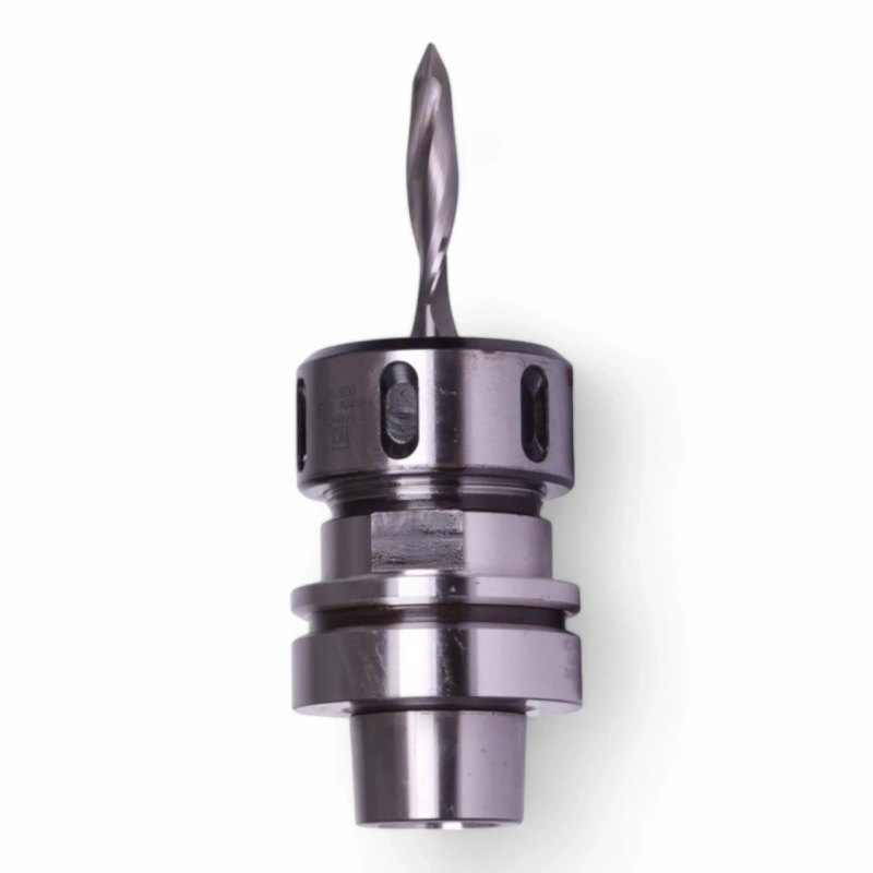 HSK 63 F Spannzangenfutter mit VHM Schaftfräser 69 x 11