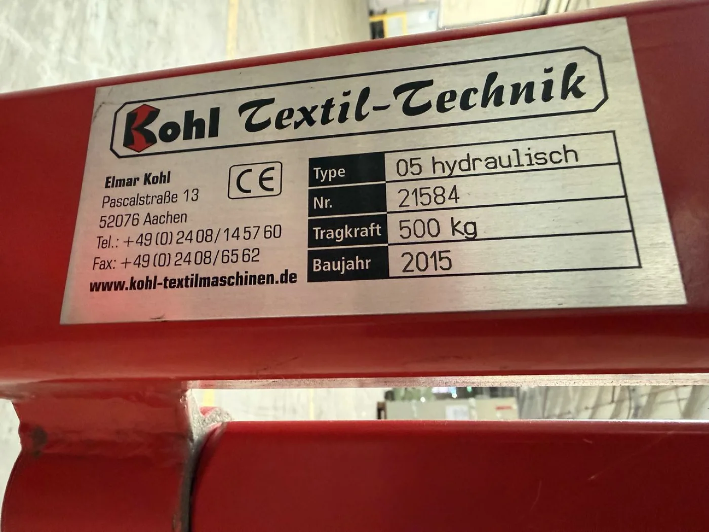 2x Kohl - Kettbaum-Hub-Transportwagen - 3